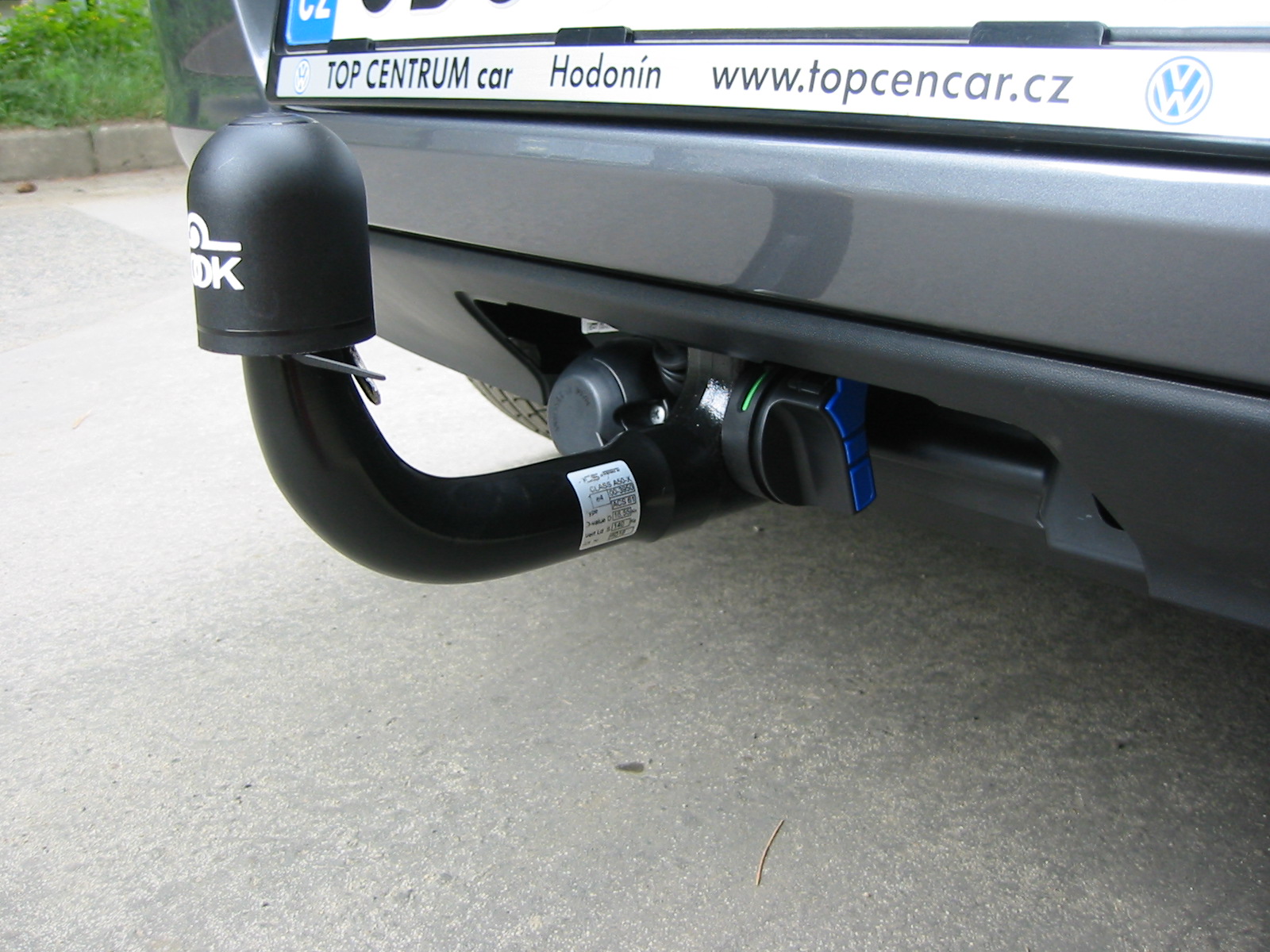 Anhängerkupplung abnehmbar VW Golf VI, Plus Hook cz