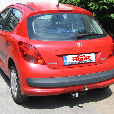 tažné zařízení Peugeot 207